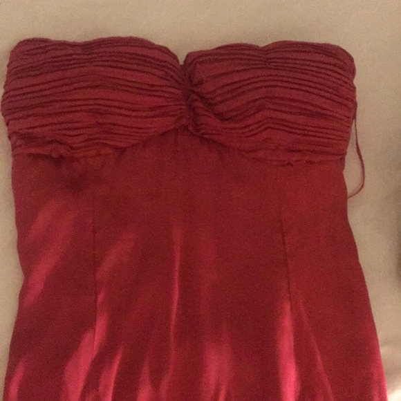 Summer blow out! 100% silk Magenta prom/formal gown - Picture 11 of 13